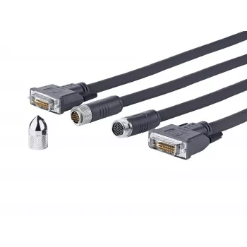 Vivolink PRODVICW20 DVI-kabel 20 m DVI-D zwart