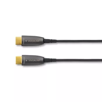 Vivolink OPTIC HDMI 4K kabel, 100 m, HDMI Type-A (standaard), HDMI Type-A (standaard), 4096 x 2160 pixel, 3D, zwart