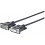 Vivolink PRORS10 seriële kabel zwart 10 m RS-232