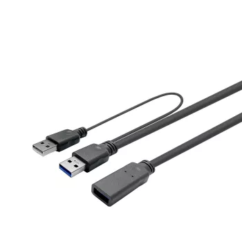 Vivolink PROUSB3AAF15C USB-kabel USB 3.2 Gen 1 (3.1 Gen 1) 15 m USB A zwart