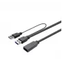 Vivolink PROUSB3AAF7C USB-kabel USB 3.2 Gen 1 (3.1 Gen 1) 7 m USB A zwart