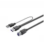 Vivolink PROUSB3AB7C-DUAL USB-kabel