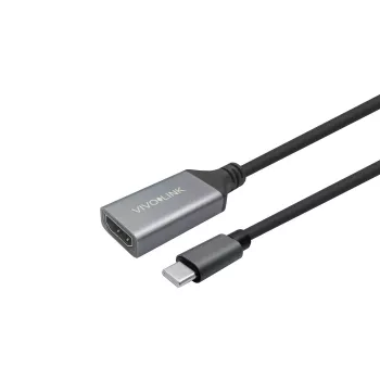 Vivolink PROUSBCHDMIMF2 kabel-adapter USB C HDMI zwart 2m
