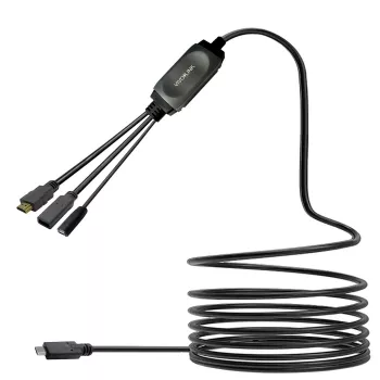 USB-C-hub VivoLink PROUSBCHDMIUSB3-7.5 met HDMI-uitgang en USB 3.0-aansluitingen