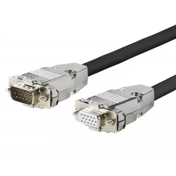 Vivolink PROVGAFM5 VGA-kabel 5 m VGA (D-Sub) zwart