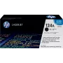 HP 124A Zwart Originele LaserJet-tonercartridge
