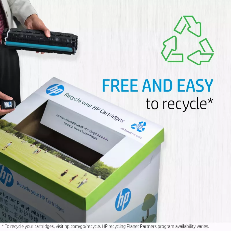 HP 124A Zwart Originele LaserJet-tonercartridge