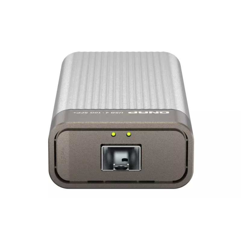 QNAP QNA-UC10G1SF netwerkadapter van USB 4 Type-C naar 1 x 10GbE SFP+, 10000 Mbit/s