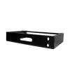 StarTech.com RACK-2U-14-BRACKET 2U 19-inch netwerkrack voor wandmontage, 14 inch diep (laag profiel), patchpaneelbeugel, draagvermogen 35 kg (77 lbs), zwart