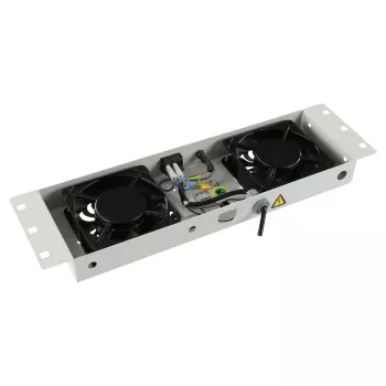 Rackaccessoire Lanview RAF115WH-UK 1U 2 ventilatoren wit