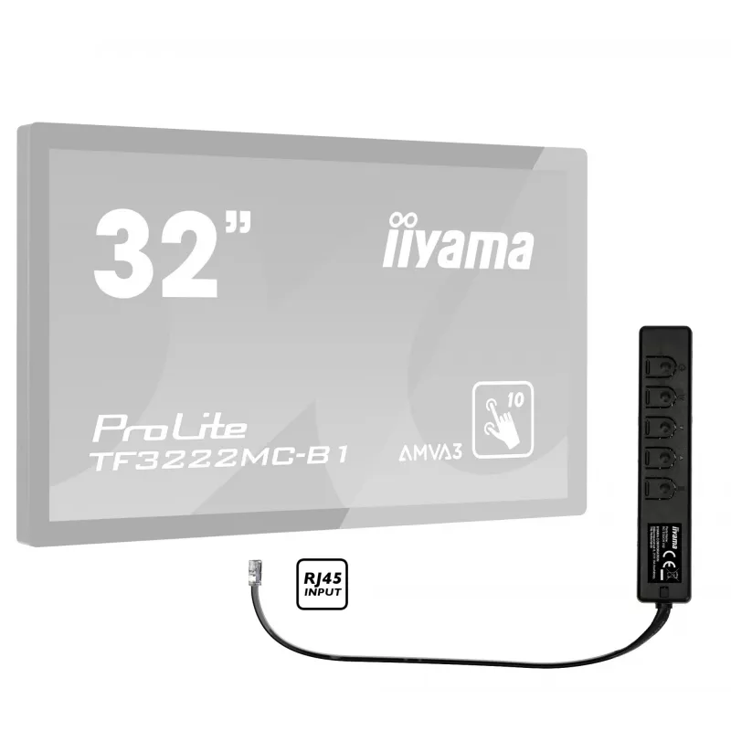 iiyama RC TOUCHV01 afstandsbediening bekabeld monitor drukknoppen