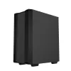 PC-behuizing DeepCool CC560 V2 midi tower zwart — ATX/microATX, gehard glas, RGB-front, 360mm front-radiator, 370mm GPU
