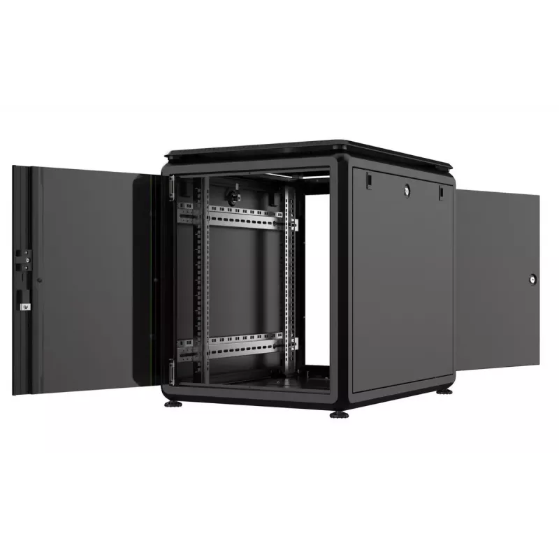 Rackkast Lanview RDL12U68BL 12U zwart 600 kg IP20