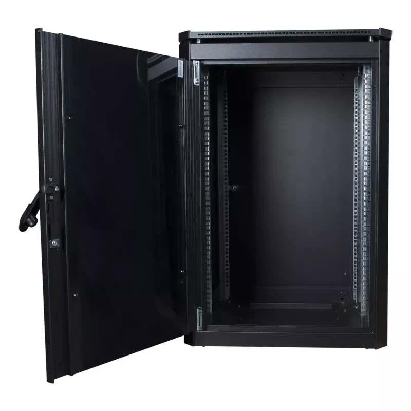 Vrijstaand rack LOGON RDL16U68BL 16U zwart 600 kg draagvermogen