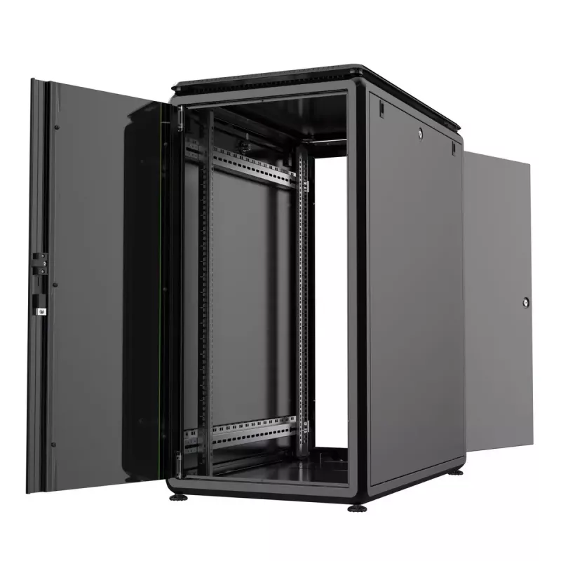 Rackkast Lanview RDL22U61BL 22U zwart 600kg IP20