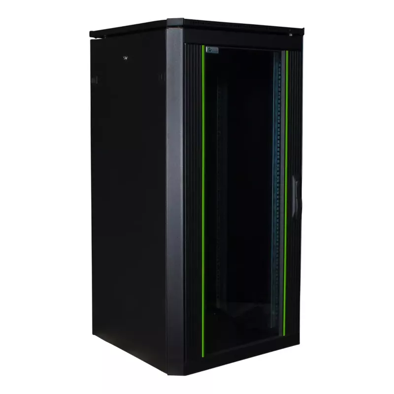 Vrijstaand rack LOGON RDL22U66BL 22U zwart 600 kg capaciteit