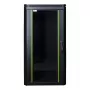 Vrijstaand rack LOGON RDL22U66BL 22U zwart 600 kg capaciteit