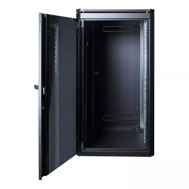 Vrijstaand rack LOGON RDL22U68BL 22U 600 kg capaciteit zwart