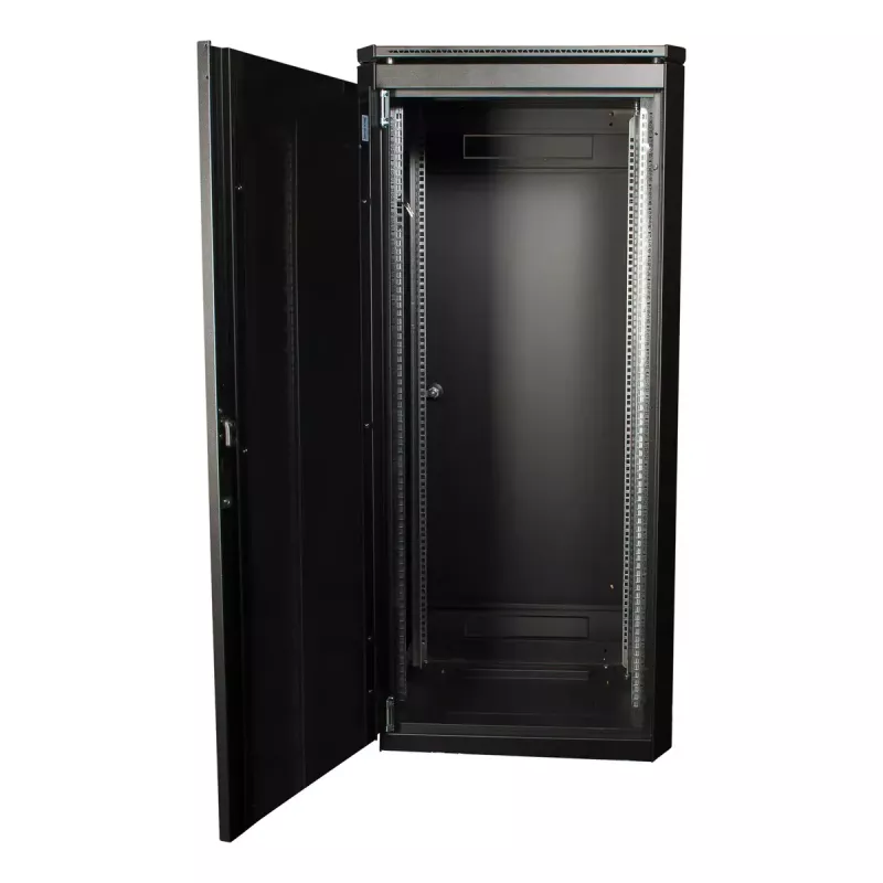 Vrijstaand rack LOGON RDL26U66BL 26U capaciteit 600 kg zwart