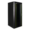 Vrijstaand rack LOGON RDL26U66BL 26U capaciteit 600 kg zwart