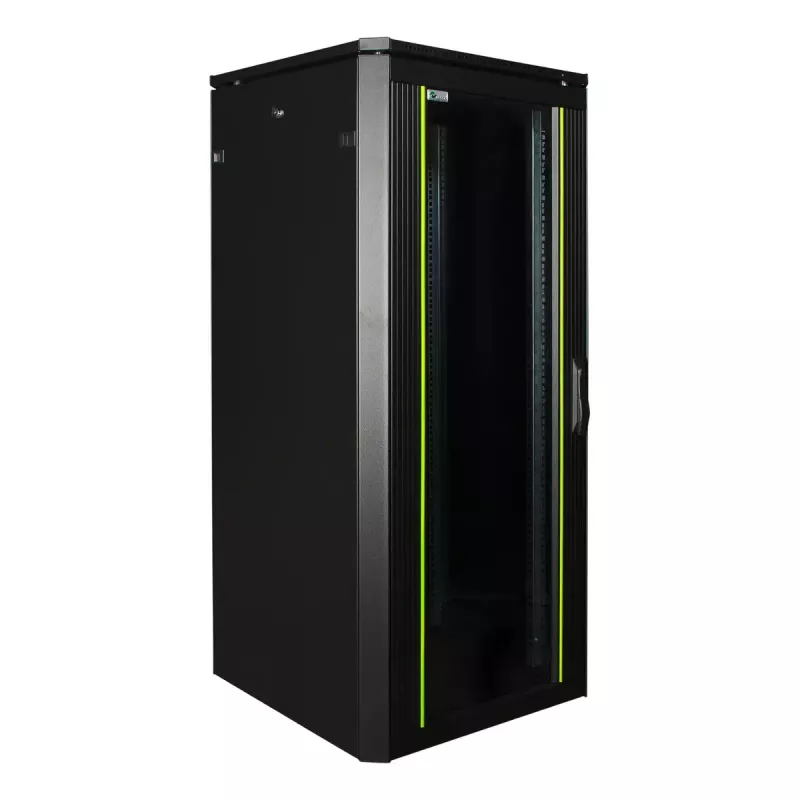 Vrijstaand rack LOGON RDL26U66BL 26U capaciteit 600 kg zwart