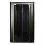 Vrijstaande rackkast LOGON RDL26U88BL 26U zwart 600 kg capaciteit