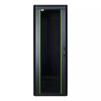 Vrijstaand rack LOGON RDL32U66BL 32U zwart 600 kg draagvermogen