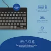 R-Go Tools ergonomisch toetsenbord R-Go Compact Break, compact toetsenbord met pauzesoftware, QWERTZ (DE), bedraad, zwart
