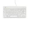 R-Go Tools ergonomisch toetsenbord R-Go Compact Break, compact toetsenbord met pauzesoftware, QWERTZ (DE), bedraad, wit