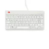 R-Go Tools ergonomisch toetsenbord R-Go Compact Break, compact toetsenbord met pauzesoftware, QWERTZ (DE), bedraad, wit
