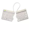 R-Go Tools ergonomisch toetsenbord R-Go Split Break met pauzesoftware, ergonomisch gesplitst toetsenbord, QWERTZ (DE), Bluetooth, wit