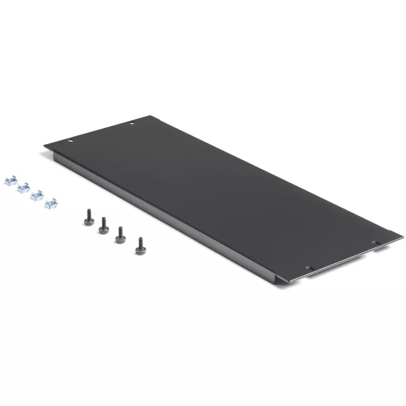 StarTech.com 4U blindplaat voor 19 inch rack, behuizingen & kasten, rack-mount blindplaat voor server-/netwerkracks, 4HE rackblindeplaat, volledige afdekking, staal