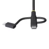 StarTech.com 1m robuuste USB-multilaadkabel, USB naar Lightning/Micro-USB/Type-C, Apple MFi gecertificeerd, aramide mantel, universele 3-in-1 USB-laadkabel voor iPhone/iPad/Android