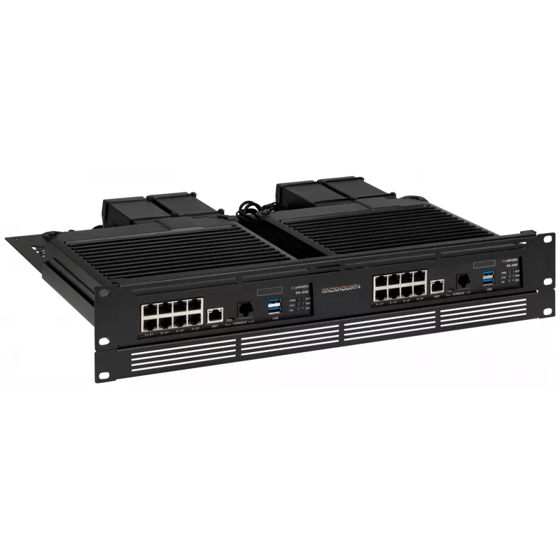 Montagebeugel Rackmount.IT RM-PA-T10 1,3U, zwart, 483 mm