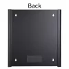 Wandmontagerack LOGON RWM12U45BL 12U zwart sleutelslot kabelmanagement