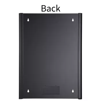 Wandmontage-rack LOGON RWM16U45BL 16U zwart sleutelslot kabelmanagement