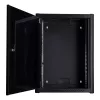 Wandmontagekast LOGON RWM16U56BL 16U zwart sleutelslot kabelmanagement