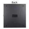 Wandmontage-rack LOGON RWMD12UBL 12U zwart 80 kg draagvermogen