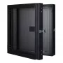 Wandmontage-rack LOGON RWMD12UBL 12U zwart 80 kg draagvermogen