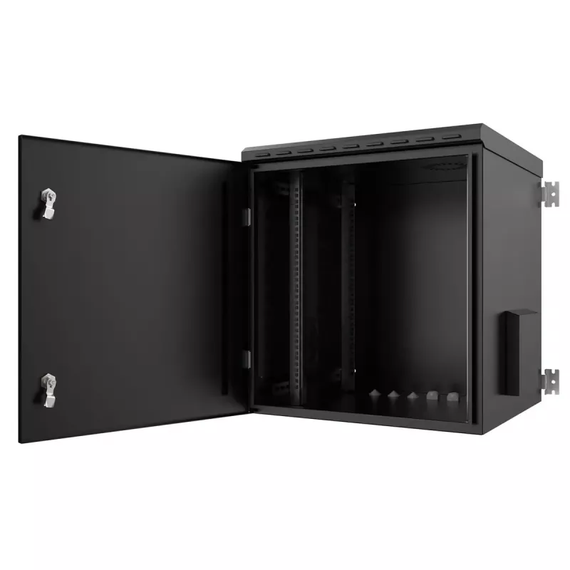 Rackkast Lanview RWMIP55W12U60B 12U zwart IP55