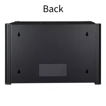 Wandmontagekast LOGON RWP07U45BL 7U zwart sleutelslot