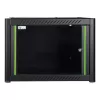 Wandmontagekast LOGON RWP07U45BL 7U zwart sleutelslot