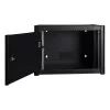 Wandmontagekast LOGON RWP07U45BL 7U zwart sleutelslot