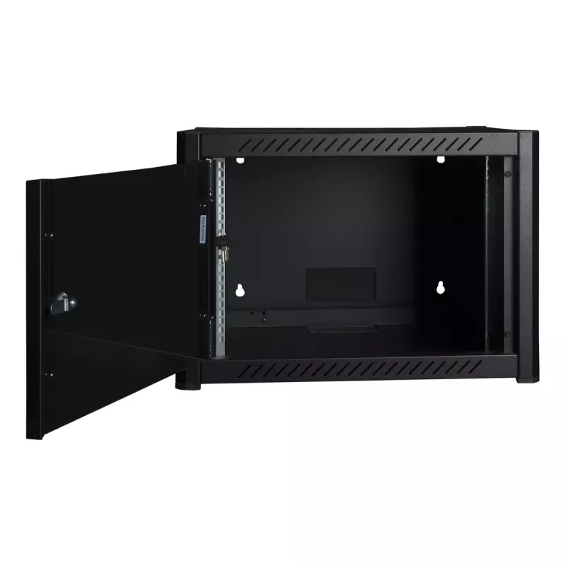 Wandmontagekast LOGON RWP07U45BL 7U zwart sleutelslot