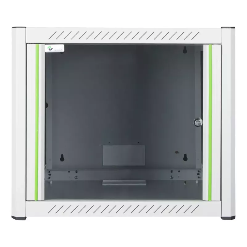 Wandmontagekast LOGON RWP09U56WH 9U wit sleutelslot