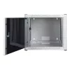 Wandmontagekast LOGON RWP09U56WH 9U wit sleutelslot