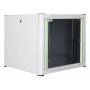 Wandmontagekast LOGON RWP09U56WH 9U wit sleutelslot