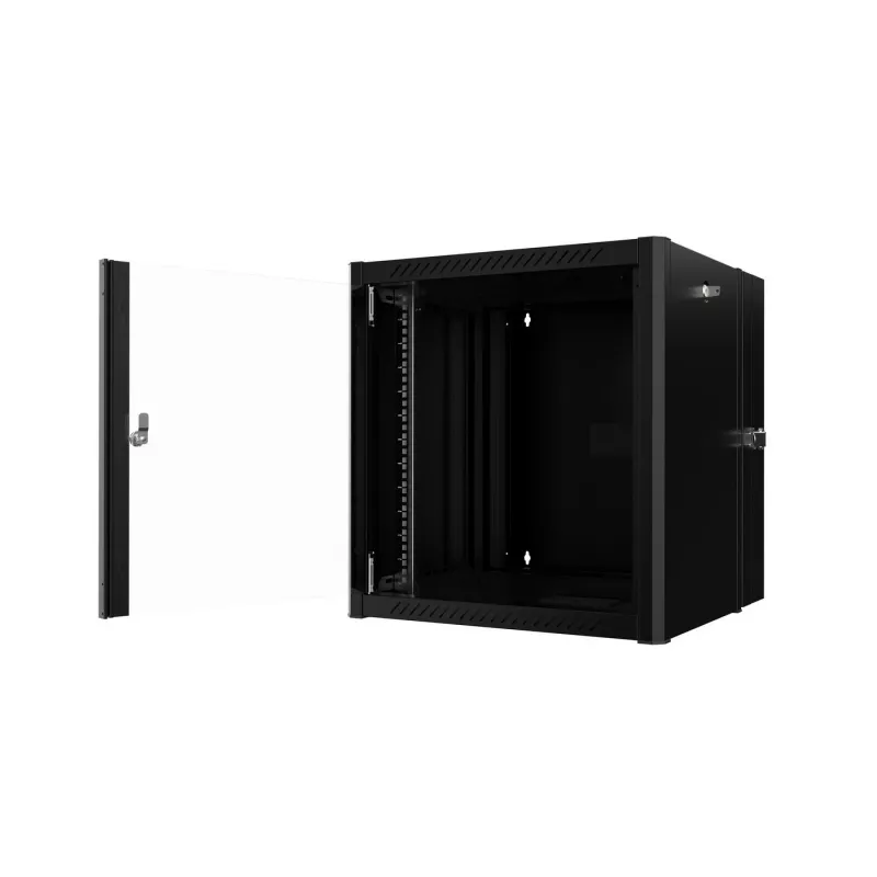 Lanview RWP12U45BL-D rackkast 12U wandmontage-rack zwart
