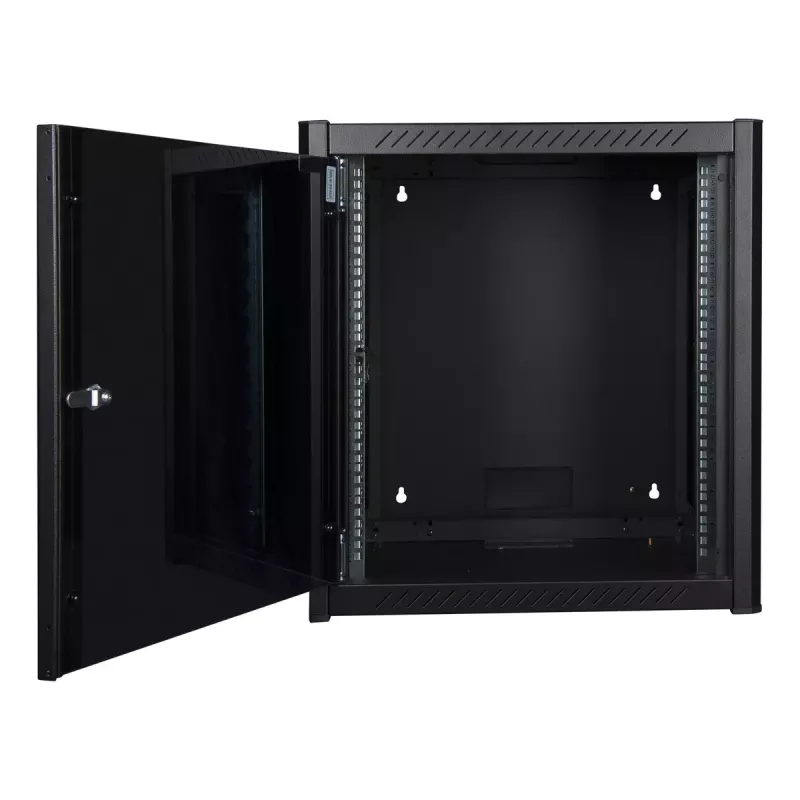 Wandmontage-rack LOGON RWP12U56BL 12U zwart sleutelslot