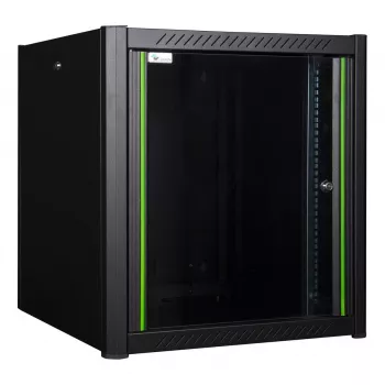 Wandmontage-rack LOGON RWP12U56BL 12U zwart sleutelslot